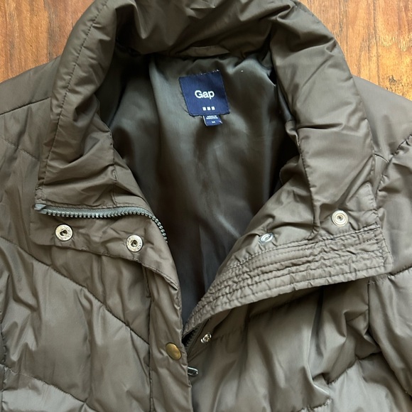 GAP Women's Size Medium Quilted Button-down Jacket Fall Comfy Autumn - Picture 5 of 7